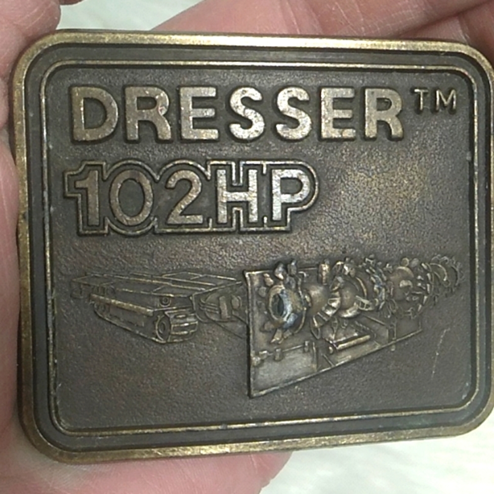 Vintage Dresser 102HP Belt Buckle